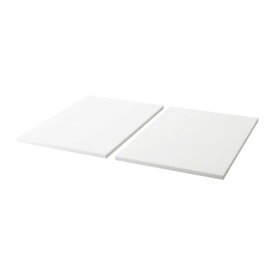 【IKEA -イケア-】ikea チェスト TROFAST -トロファスト- 棚板 ホワイト 2ピースセット 30 cm (201.699.22)
