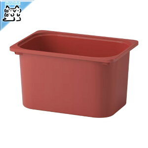 【 IKEA - イケア -】TROFAST -トロファスト- 収納ボックス レッド 42x30x23 cm Mサイズ (505.820.86)