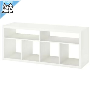 【 IKEA - イケア -】KALLAX -カラックス- テレビ台 キャビネット ホワイト 147x60 cm (505.620.88)