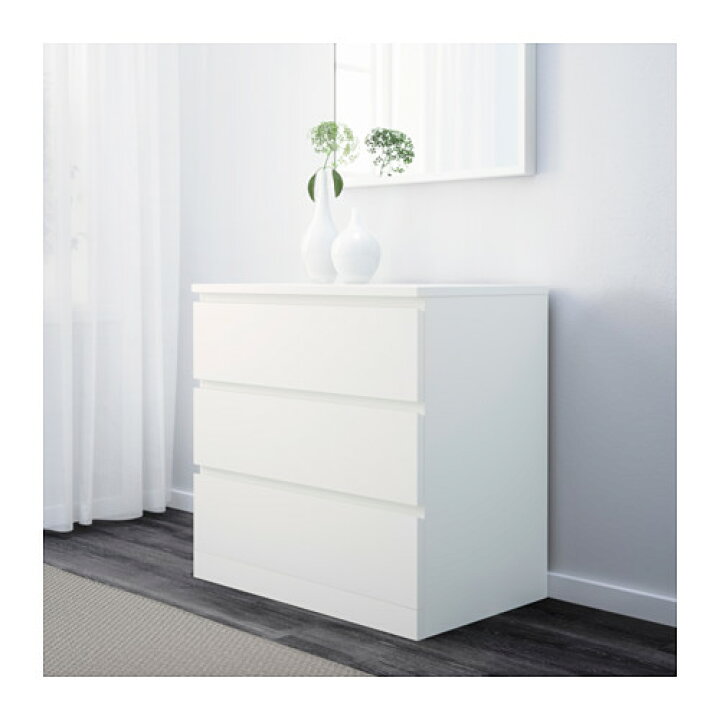 楽天市場】【 IKEA - イケア -】MALM -マルム- 引き出しユニット 