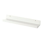 【IKEA -イケア-】MOSSLANDA -モッスランダ- アート用飾り棚 ホワイト 55cm (302.974.67)
