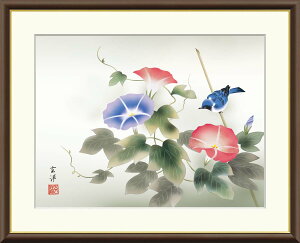 �y�C���e���A�A�[�g�E������z���� �ߓ����m 52×42cm F6�T�C�Y �������t���[��