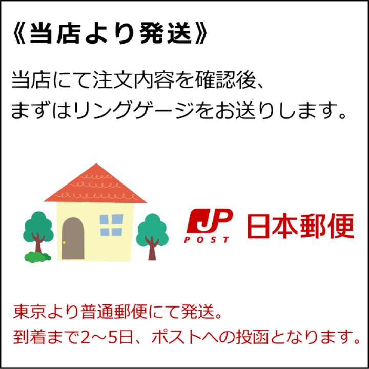 楽天市場】ピンキーリング用 リングゲージ 無料貸し出しサービス 返信