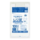 バイオマスプラスチック 25％配合 レジ袋 厚手 西日本 40号 (東日本30号) ブロック有 乳白 0.017mm厚 100枚 BPRS-40bara /手さげ袋 買い物袋 ごみ袋 袋 L ホワイト 植物由来 植物資源 バイオマス サンキョウプラテック