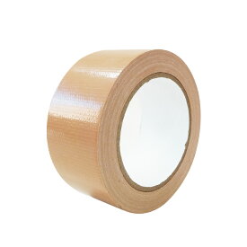 エントリーでP10倍★4日20:00〜11日1:59まで 布テープ 黄土 50mmx25m 0.20mm厚 1巻 個包装 PNT-2050Bbara 梱包用布テープ 梱包テープ 粘着テープ ガムテープ 梱包用品 梱包資材 ベージュ サンキョウプラテック