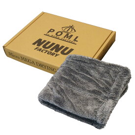 POML ぬぬふぁくとりー Micro MEGA DRYING TOWEL【吸水タオル】サイズ40cm×40cm マイクロメガドライングタオル