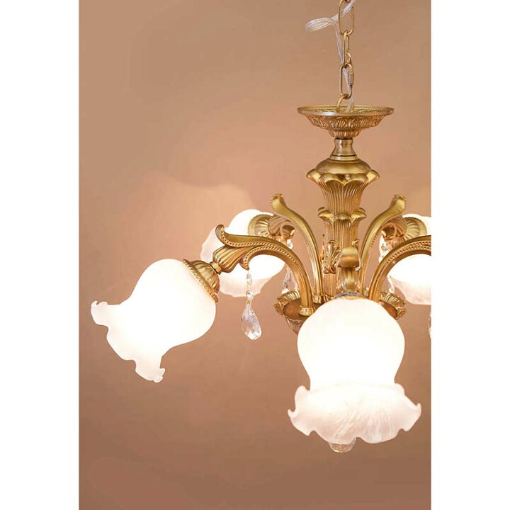 楽天市場】【送料無料】クラシカルシャンデリア (グレース2) 5灯  