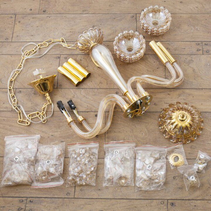 楽天市場】【送料無料】クリスタル シャンデリア［LEON］6灯 ＜E12  