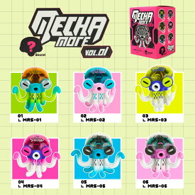 LAMTOYS mechamore Wazzupコラボ タコ デザイナーズフィギュア 6体セット アートトイ インテリア コレクター