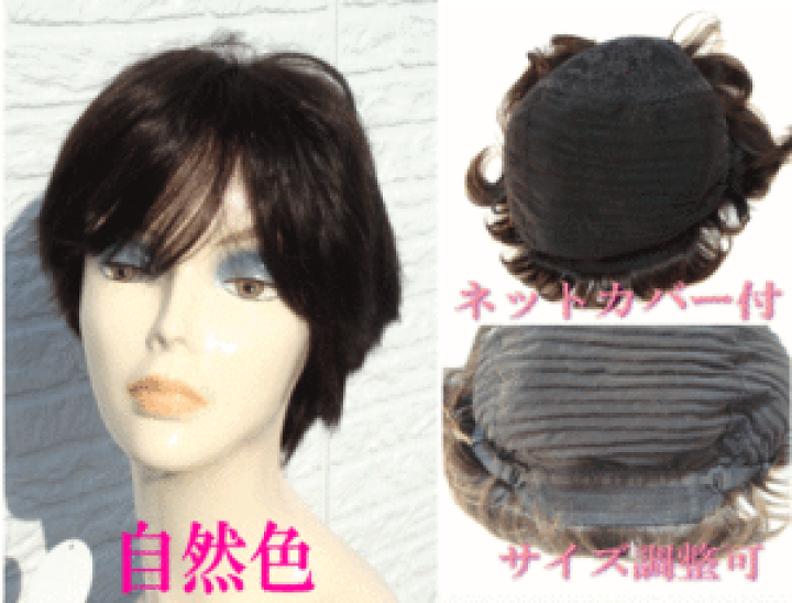 楽天市場】激安人毛フルウィッグ/医療用お勧め/ミセス向き/人毛100