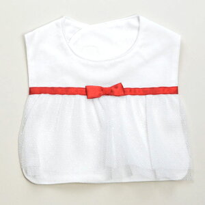 ポプキンズ チュールをあしらったフォーマルスタイ 出産祝い 結婚式 お宮参り POMPKINS 男の子用 女の子用 赤ちゃん ベビー 贈り物 日本製 MADE IN JAPAN