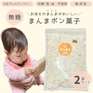 新米 無糖 ポン菓子 2袋 セット 110g 米菓子 ベビーフード 無添加 アレルギー 対応 ベビー お菓子 赤ちゃ…