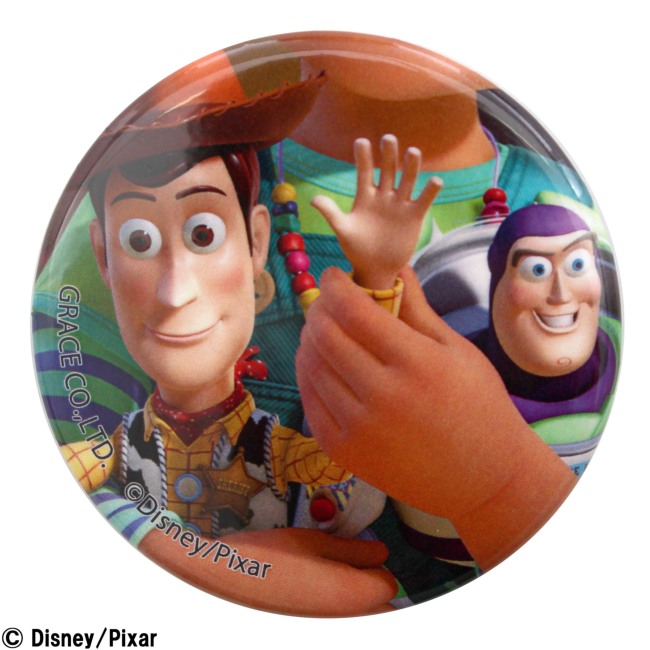 パニカムトーキョー キャラクターファッションの通販専門店 Disney Pixar トイ ライトイヤー 缶バッジ バズ 時間指定不可 ストーリー 買収 ウッディ