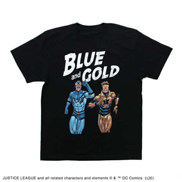楽天市場 Dc ブースター ゴールド ブルー ビートル Tシャツ パニカムトーキョー 楽天市場店