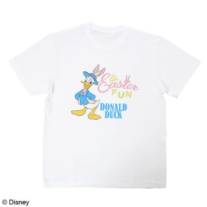 楽天市場 Disney ディズニー ドナルド Easter Fun ｔシャツ パニカムトーキョー 楽天市場店