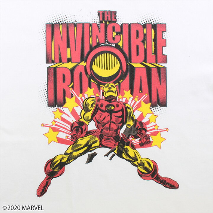 楽天市場 Marvel マーベル アイアンマン コミックデザイン Tシャツ パニカムトーキョー 楽天市場店