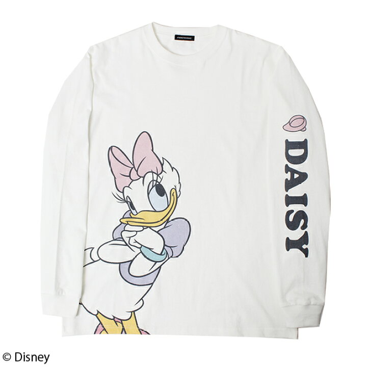 楽天市場 Disney ディズニー デイジーダック ロングスリーブtシャツ パニカムトーキョー 楽天市場店