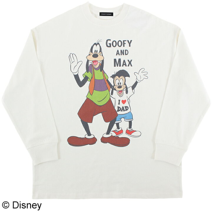 楽天市場 ディズニー グーフィー マックス ロングスリーブｔシャツ パニカムトーキョー 楽天市場店