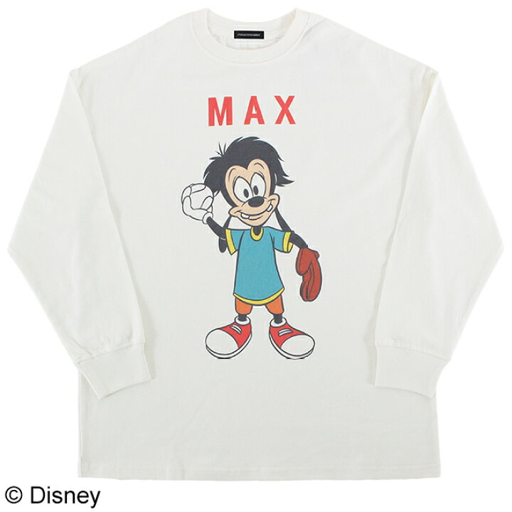 楽天市場 ディズニー マックス ロングスリーブｔシャツ パニカムトーキョー 楽天市場店