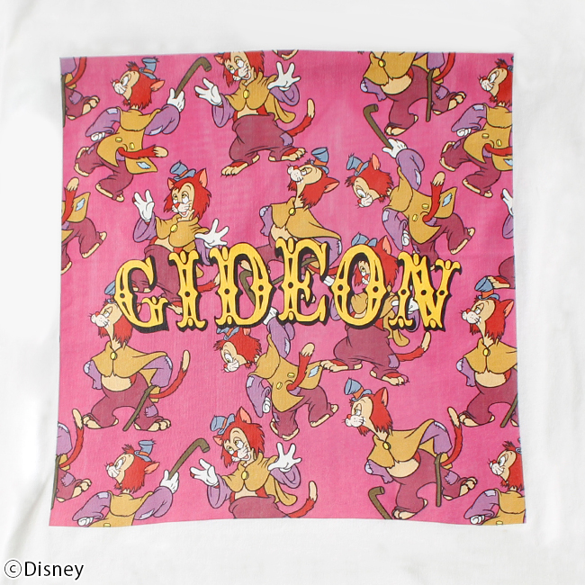 パニカムトーキョー キャラクターファッションの通販専門店 安心の定価販売 Disney ディズニー 柄プリントtシャツ ギデオン ピノキオ