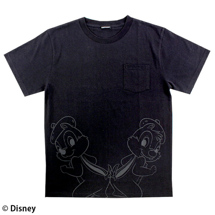 楽天市場 ディズニー チップとデール ワントーン ｔシャツ パニカムトーキョー 楽天市場店