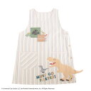 【JURASSIC WORLD】ティラノサウルス/立体アップリケ/エプロン(L.W.C. SELECT)