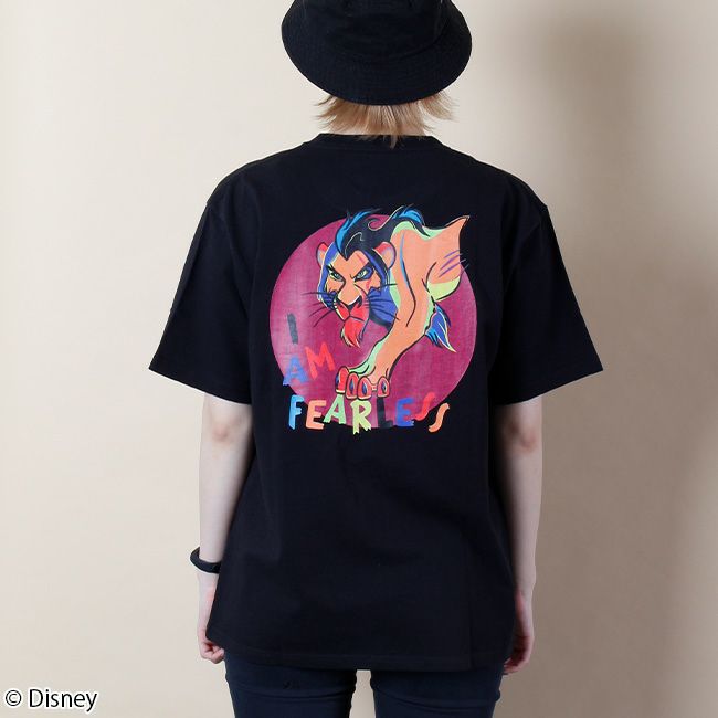 99％以上節約 パニカムトーキョー キャラクターファッションの通販専門店 Disney ディズニー メーカー在庫限り品 Tシャツ ライオン スカー キング