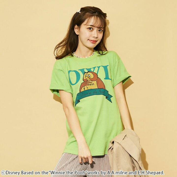 楽天市場 Disney ディズニー くまのプーさん オウル Tシャツ パニカムトーキョー 楽天市場店