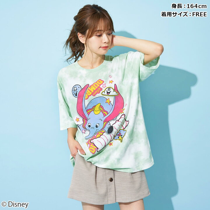楽天市場 Disney ディズニー ダンボ タイダイtシャツ Poneycomb Tokyo パニカムトーキョー 楽天市場店