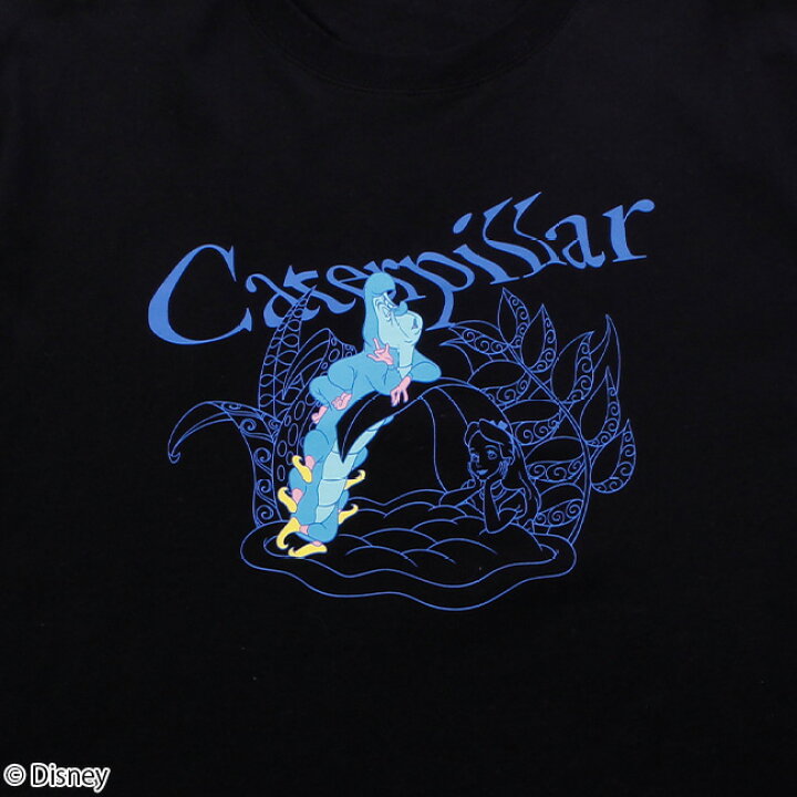 楽天市場 Disney ディズニー ふしぎの国のアリス あおいもむし Tシャツ パニカムトーキョー 楽天市場店
