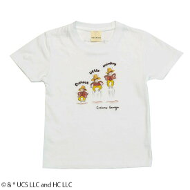 【おさるのジョージ】ジャンプ/KidsTシャツ(110cm・120cm)(POPPINS)