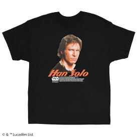 【STAR WARS(スター・ウォーズ)】ハン・ソロ/Tシャツ(PONEYCOMB TOKYO)