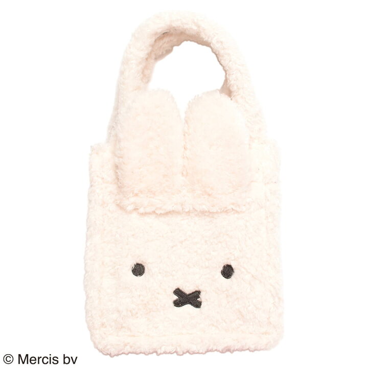 楽天市場】【Miffy(ミッフィー)】ボアハンドバッグ(POPPINS) : L.W.C 