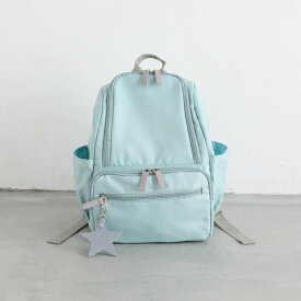 キッズリュック チャーム付き はっ水加工 遠足 リフレクター付き リュックサック バックパック 子供 通園 入園 シンプル ママとお揃い