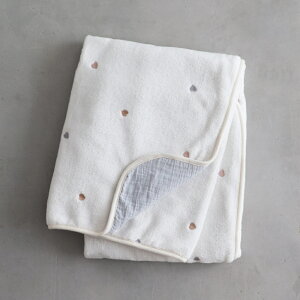 ベビー ブランケット 【フランネル×ガーゼ】 冬用 ガーゼ ふわふわ ひざ掛け 毛布 赤ちゃん キッズ 防寒 秋 冬 ベビーカー 子供用 大判
