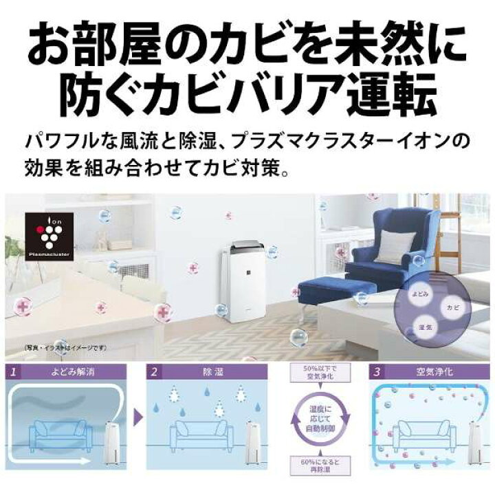 楽天市場】CV-S180‐W B CV-S180(W) SHARP シャープ 衣類乾燥除湿機  