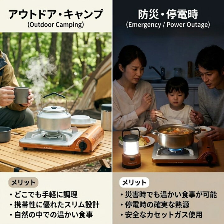 楽天市場】【備蓄してないの!?】 圧倒的安心感！ イワタニ カセット 