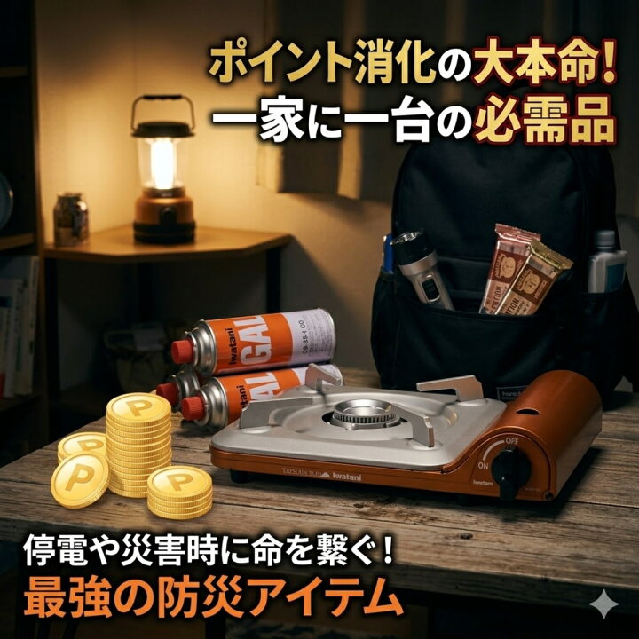 楽天市場】【備蓄してないの!?】 圧倒的安心感！ イワタニ カセット 