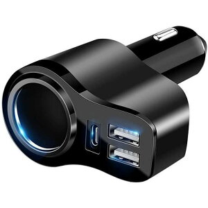 �J�[�`���[�W���[ �V�K�[�\�P�b�g USB �ԍڏ[�d�� �}���y����܂łɂȂ��[�d���x�z3�|�[�g 12V/24V �X�}�z �[�d�� /iPad/Galaxy S9 Xperia XZ3���Ή�