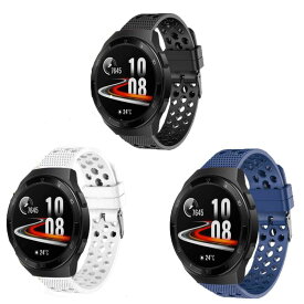 Lamshaw for HUAWEI Watch GT2e バンド, スポーツ シリコン 交換バンド ベルト 対応 HUAWEI Watch GT2e 46mm