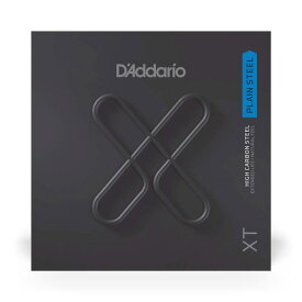 D'Addario ダダリオ エレキギター/アコースティックギター用バラ弦 XT コーティング弦 Plain Steel XTPL 【】