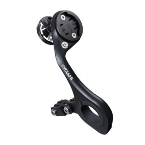 CYCLAMI �T�C�R�� �}�E���g �T�C�N���R���s���[�^�[ Garmin/COOSPO/IGPSPORT/XOSS�T�C�N���R���s���[�^�p ���]�ԃ��C�g 25.4mm/31.8mm �n���h���o�[�Ή� �A�N�V�����J�����p �z���_�[ �y�� ��v �U��~��