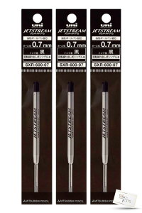 �O�H���M �{�[���y���֐c �W�F�b�g�X�g���[���p 0.7 �P�F�p �� SXR60007.24 �y�܂Ƃߔ��� �� 3�{�z���� 0.7mm�{�[�� SXR-600-07 JETSTREAM uni MITSUBISHI PENCIL ���E�ᖀ�C �W�F�b�g�X�g���[