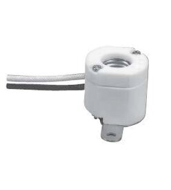 青山電陶 EZ10ハロゲンソケット セト製 EZ10口金用 EZ10-04K