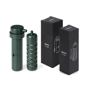 Greeshow GS-2801 携帯浄水器 交換用 内蔵、外付けフィルター 防災 電動浄水器 アウトドア 濾過器 キャンプ用品 交換用フィルター 緊急用水 フィルター2個