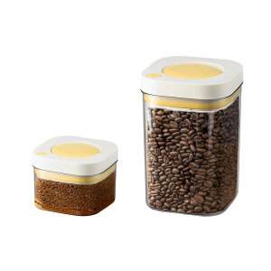 kasanidika ���� �ۑ��e�� (2�Z�b�g 380+1100ml) �^��ۑ��e�� �|�b�v�R���e�i �R�[�q�[�� �R�[�q�[�L���j�X�^�[ ���� ���� �H�� �v���X�`�b�N �H�i�ۑ��e�� �|���v�s�v �_���h�~ �ϔM�K���X �^