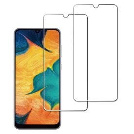 for Galaxy A30 SCV43 ガラスフイルム Galaxy A30 SCV43 フイルム 【2枚セッ】強化ガラス 保護フィルム 日本旭硝子素材AGC 硬度9H 気泡ゼロ 飛散防止 高感度 高透過率 衝撃吸収 指紋防止 貼り付け簡単 Gal