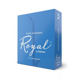 D'Addario WoodWinds ダダリオ リード アルトクラリネット用 ROYAL RDB10 10枚入り 【】