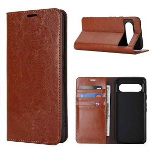 Crazy Horse Leather Case for Pixel 8