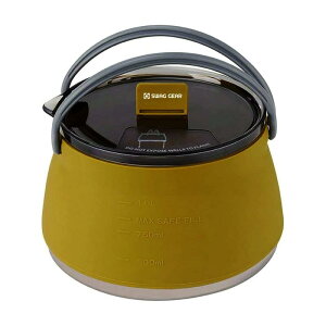 SWAG GEAR キャンプ ケトル やかん アウトドア 調理器具 折りたたみ ポータブル多機能 シリコンSWAG GEAR ケトル キャンプ用鍋 コーヒーポット 洗いやすい 超軽量 ハイキング 旅行 釣り 登山 家庭